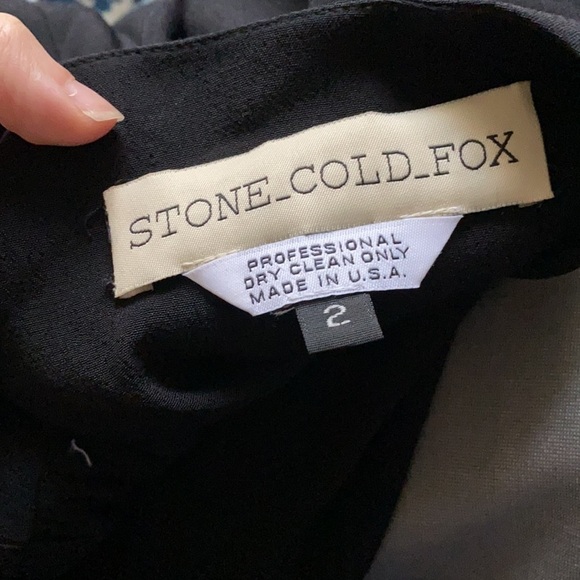 Stone cold fox / Black Love wrap jumpsuit ruffle Jumper Romper XS / S - Picture 7 of 10